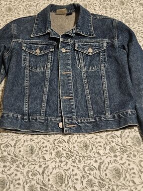 Classic Blue Denim Jean Jacket - Women